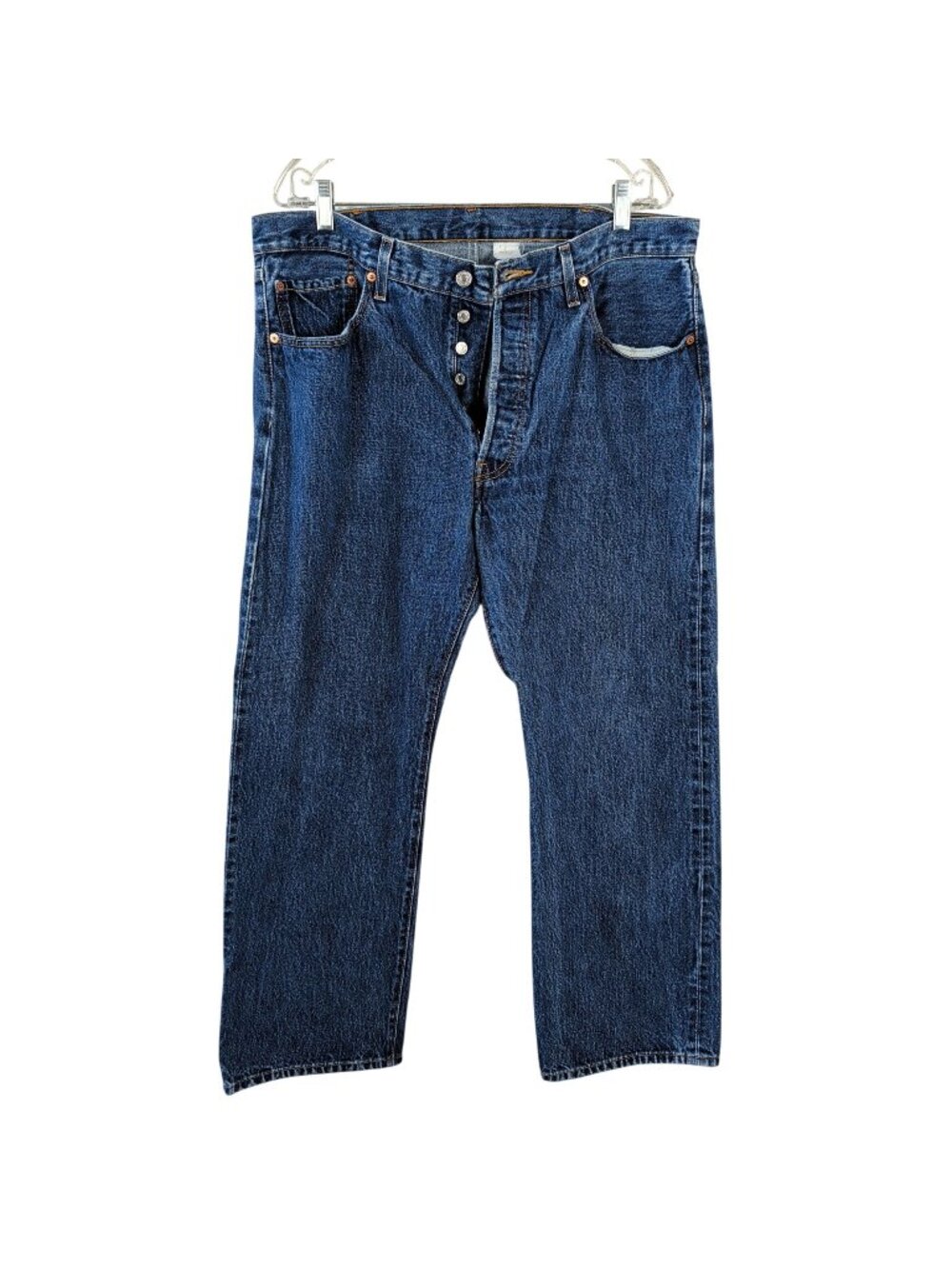 Vintage Levi’s 501 Jeans Men 38x30 Blue 100% Cotton Button Fly Mexico 00501-0115